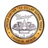 Image 2 : .999 Fine Silver Flamingo Laughlin, Nevada $10 Limited Edition Gaming Token