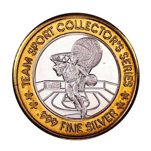 .999 Fine Silver Station Casino St Charles Missouri $10 Limited Edition Gaming Token