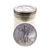 Image 1 : Roll of (20) Brilliant Uncirculated 1996 $1 American Silver Eagle Coins