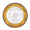 Image 1 : .999 Silver Eureka Casino Mesquite, Nevada $10 Limited Edition Gaming Token