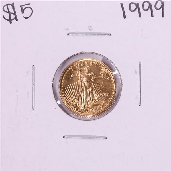 1999 $5 American Gold Eagle Coin