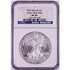 Image 1 : 2007 $1 American Silver Eagle Coin NGC MS69 Early Releases