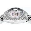 Image 9 : Rolex Ladies Stainless Steel Pink MOP Diamond Oyster Perpetual Datejust
