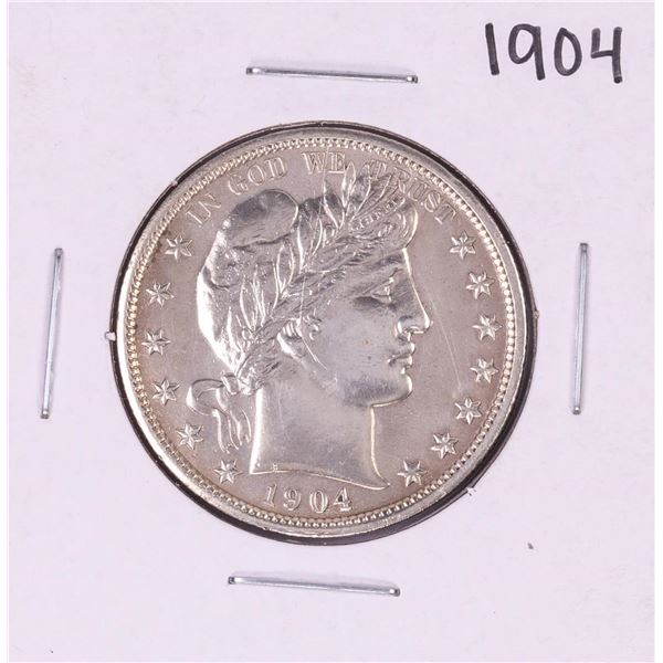 1904 Barber Half Dollar Coin