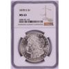 Image 1 : 1878-S $1 Morgan Silver Dollar Coin NGC MS63