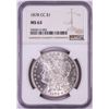 Image 1 : 1878-CC $1 Morgan Silver Dollar Coin NGC MS63