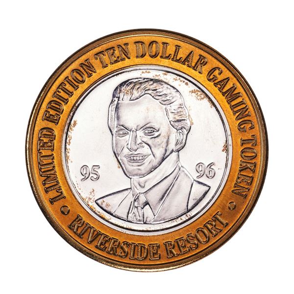 .999 Fine Silver Riverside Casino Laughlin, NV $10 Limited Edition Gaming Token