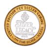 Image 2 : .999 Fine Silver Silver Legacy Reno, Nevada $10 Limited Edition Gaming Token