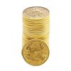 Image 2 : Lot of (25) Assorted Date $5 American Gold Eagle Coins