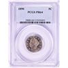 Image 1 : 1890 Proof Liberty Head V Nickel Coin PCGS PR64