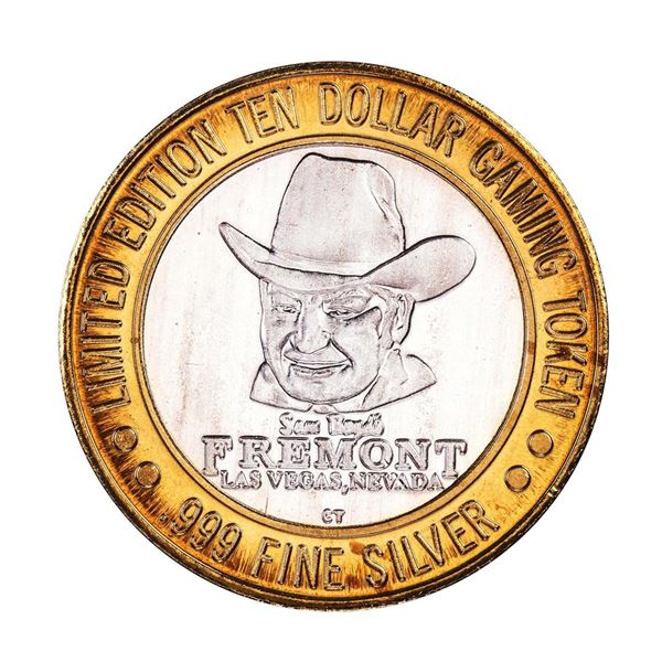 .999 Fine Silver Sam Boyd's Fremont, Nevada $10 Casino Limited Edition Gaming Token
