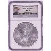 Image 1 : 2012 $1 American Silver Eagle Coin NGC MS70 First Releases