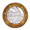 Image 1 : .999 Fine Silver Gold Country Motor Inn Elko, Nevada $10 Limited Edition Gaming Token