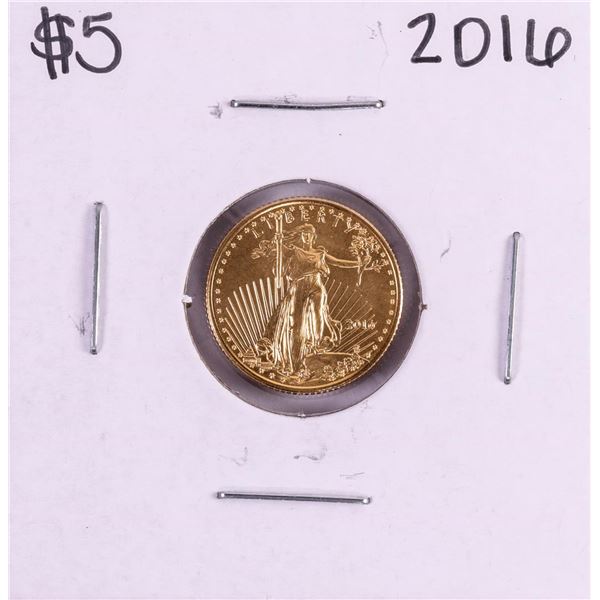 2016 $5 American Gold Eagle Coin