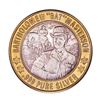 Image 1 : .999 Fine Silver Bartholomew Masterson Lawmen Series $10 Limited Edition Gaming Token