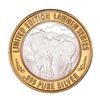 Image 2 : .999 Fine Silver Bartholomew Masterson Lawmen Series $10 Limited Edition Gaming Token