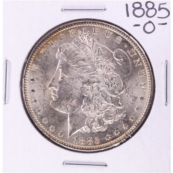 1885-O $1 Morgan Silver Dollar Coin Amazing Toning