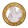 Image 1 : .999 Silver Bally Bart Tunica, Mississippi $10 Casino Limited Edition Gaming Token