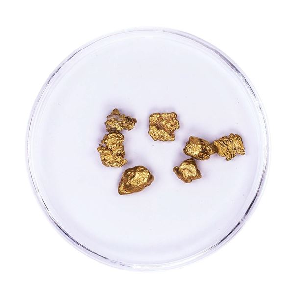 Lot of Gold Nuggets 2.65 grams Total Weight