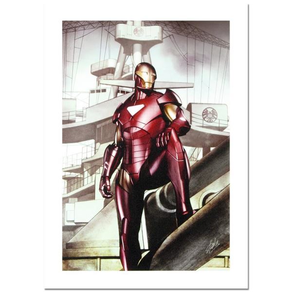 "Iron Man: Director Of Shield #32" Limited Edition Giclee On Canvas