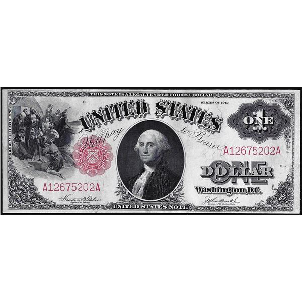 1917 $1 Legal Tender Note