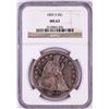 Image 1 : 1859-S $1 Seated Liberty Silver Dollar Coin NGC MS63