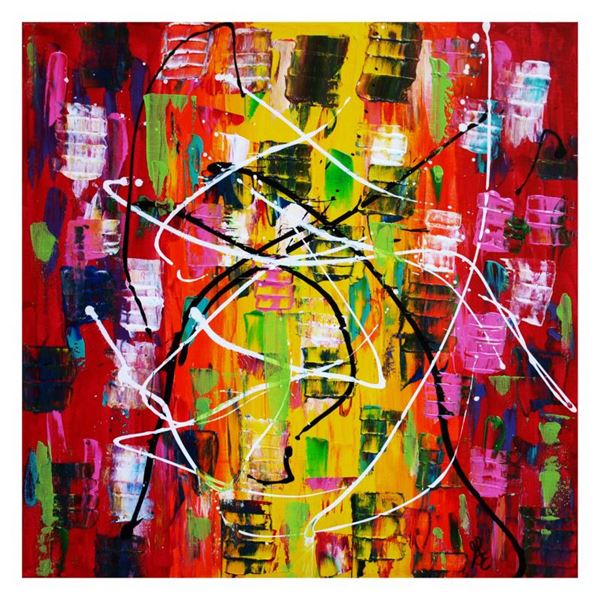 Marlowe "Badda-Bing" Original Acrylic On Canvas