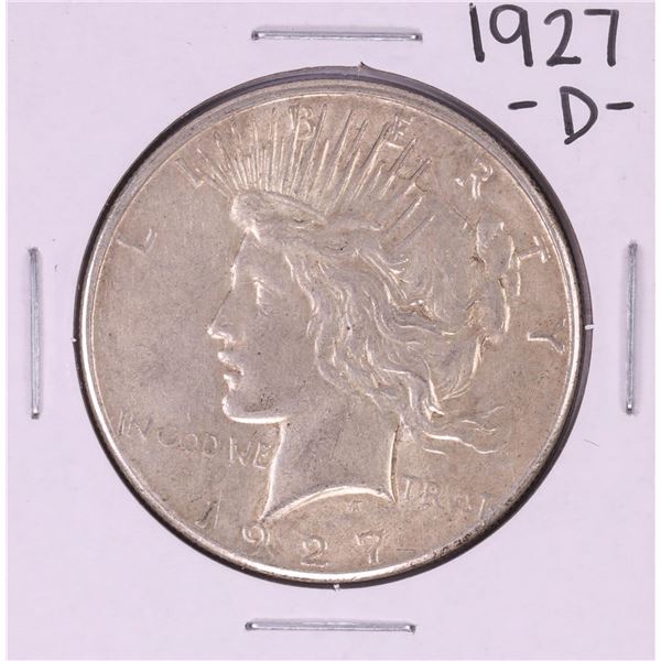 1927-D $1 Peace Silver Dollar Coin
