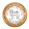 Image 1 : .999 Silver California Hotel Las Vegas Nevada $10 Casino Limited Edition Gaming Token