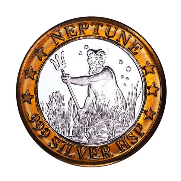 .999 Silver Norwegian Cruise Line $10 Casino Gaming Token Limited Edition