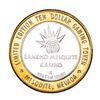 Image 2 : .999 Silver Rancho Mesquite Casino Nevada $10 Casino Limited Edition Gaming Token