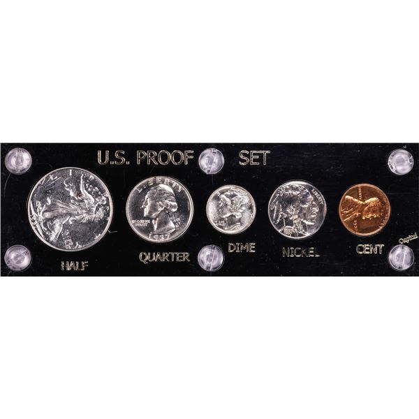 1937 (5) Coin Proof Set