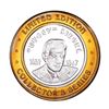 Image 1 : .999 Silver Bugsy Siegel Collector's Series $10 Casino Limited Edition Gaming Token