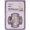 Image 1 : 1878-S $1 Morgan Silver Dollar Coin NGC MS63