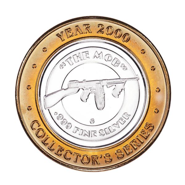 .999 Fine Silver Colorado Central Station Casino $10 Limited Edition Gaming Token