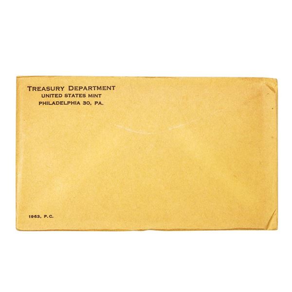 Unopened 1963 (5) Coin Proof Set in Envelope