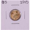 Image 1 : 2015 $5 American Gold Eagle Coin