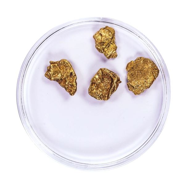 Lot of Gold Nuggets 3.53 Grams Total Weight
