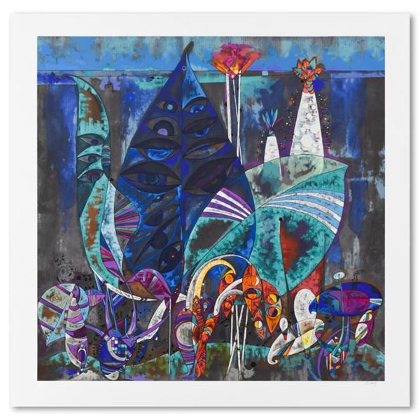 Lu Hong "Eyes Of The Jungle" Limited Edition Serigraph On Paper