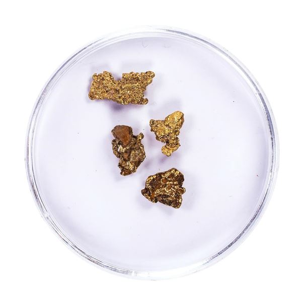 Lot of Gold Nuggets 2.22 Grams Total Weight