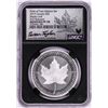 Image 1 : 2019 Canada $5 Pride of Two Nations Silver Maple Leaf Coin NGC PF70 Modified First Release