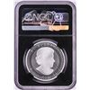 Image 2 : 2019 Canada $5 Pride of Two Nations Silver Maple Leaf Coin NGC PF70 Modified First Release
