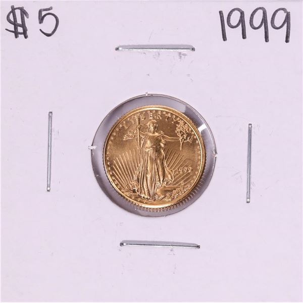 1999 $5 American Gold Eagle Coin