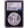 Image 1 : 2018 $1 American Silver Eagle Coin NGC MS70 First Releases