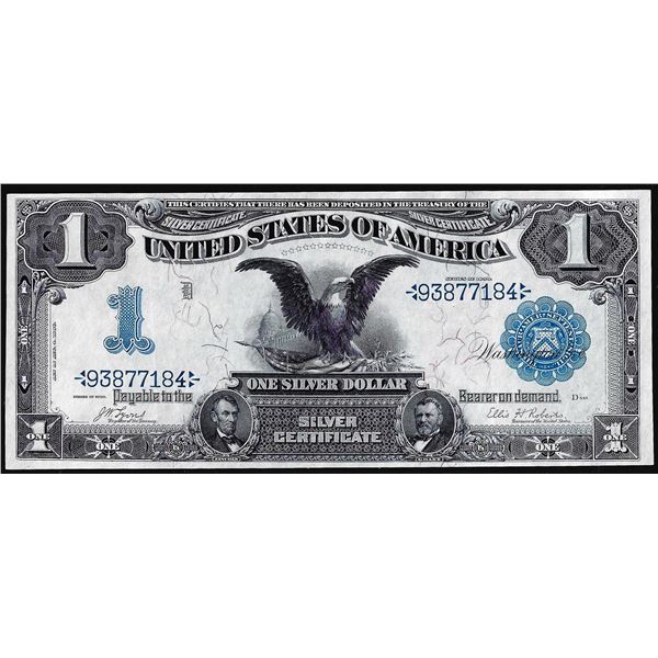 1899 $1 Black Eagle Silver Certificate Note