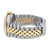 Image 7 : Rolex Men's Two Tone Green Vignette Princess Cut Diamond Datejust Wristwatch