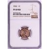 Image 1 : 1962 Proof Lincoln Memorial Cent Coin NGC PF69RD