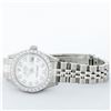 Image 5 : Rolex Ladies Stainless Steel White Diamond Oyster Perpetual Datejust Wristwatch