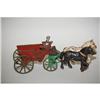 Image 1 : KENTON SAND & GRAVEL WAGON - 10" RED CAST IRO