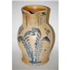 Image 1 : 12 1/2" BOLDLY DECORATED STONEWARE PITCHER -